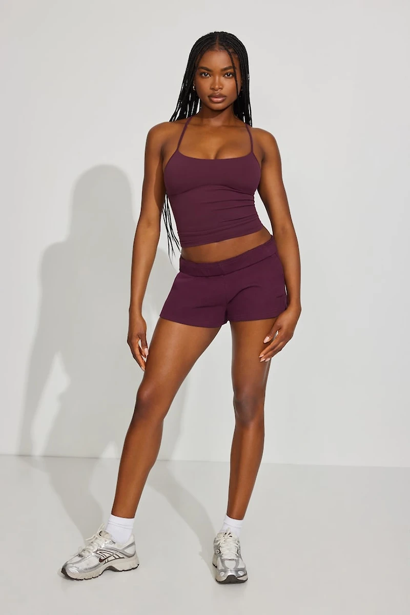 Sleek Underbust Crossback Cami Top