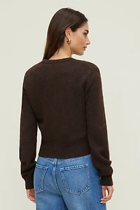 Rebecca Crewneck Cardigan