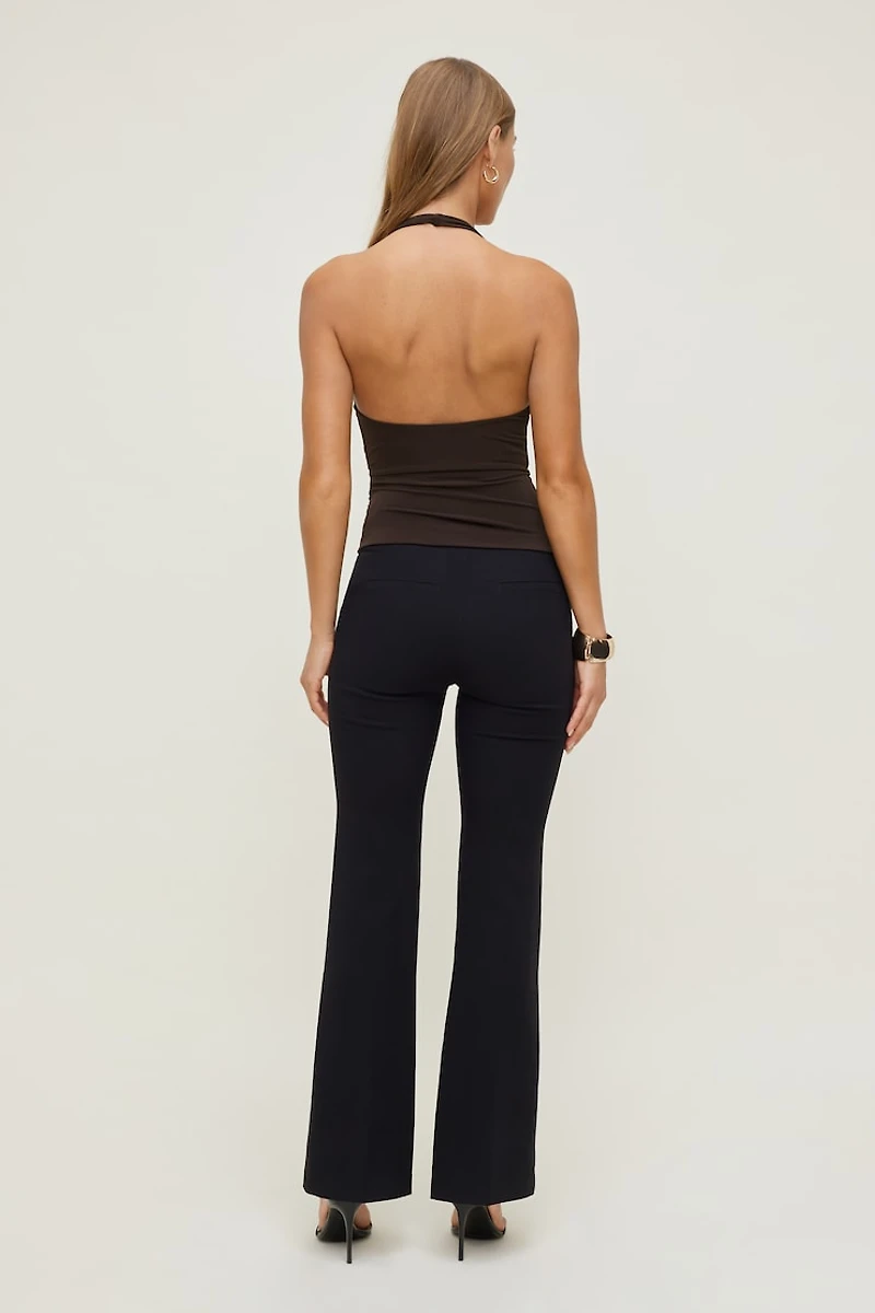 Front Drape Halter Top