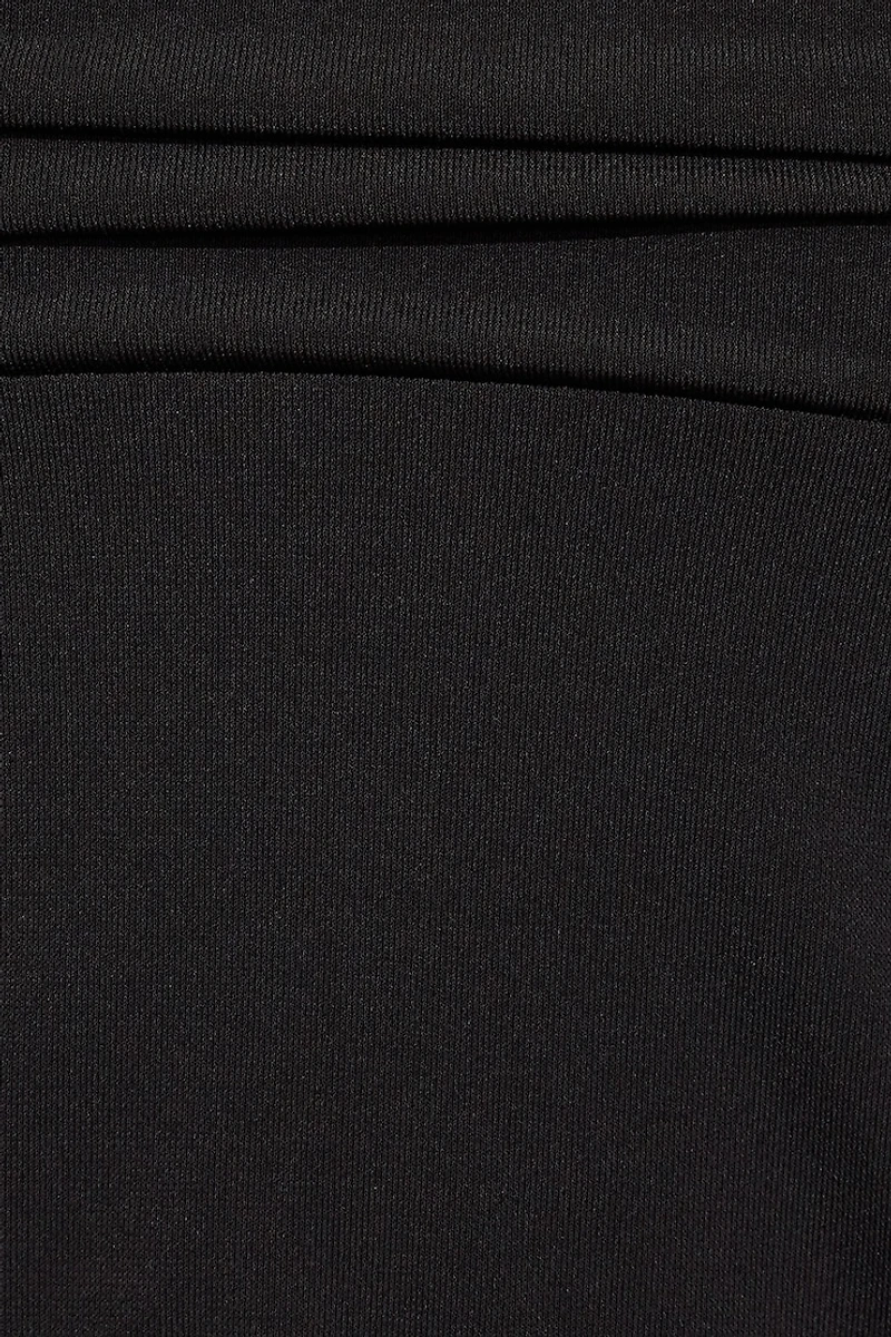 Plunge Halter Hankerchief Top