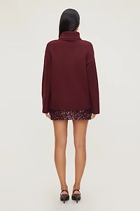 Kylie Sequin Mini Skirt