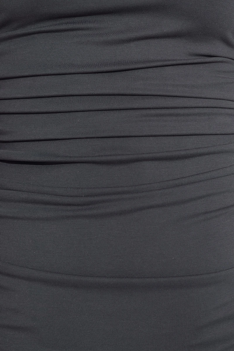 Minirobe tube froncée