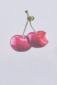 T-shirt écourté à col rond SuperSoft