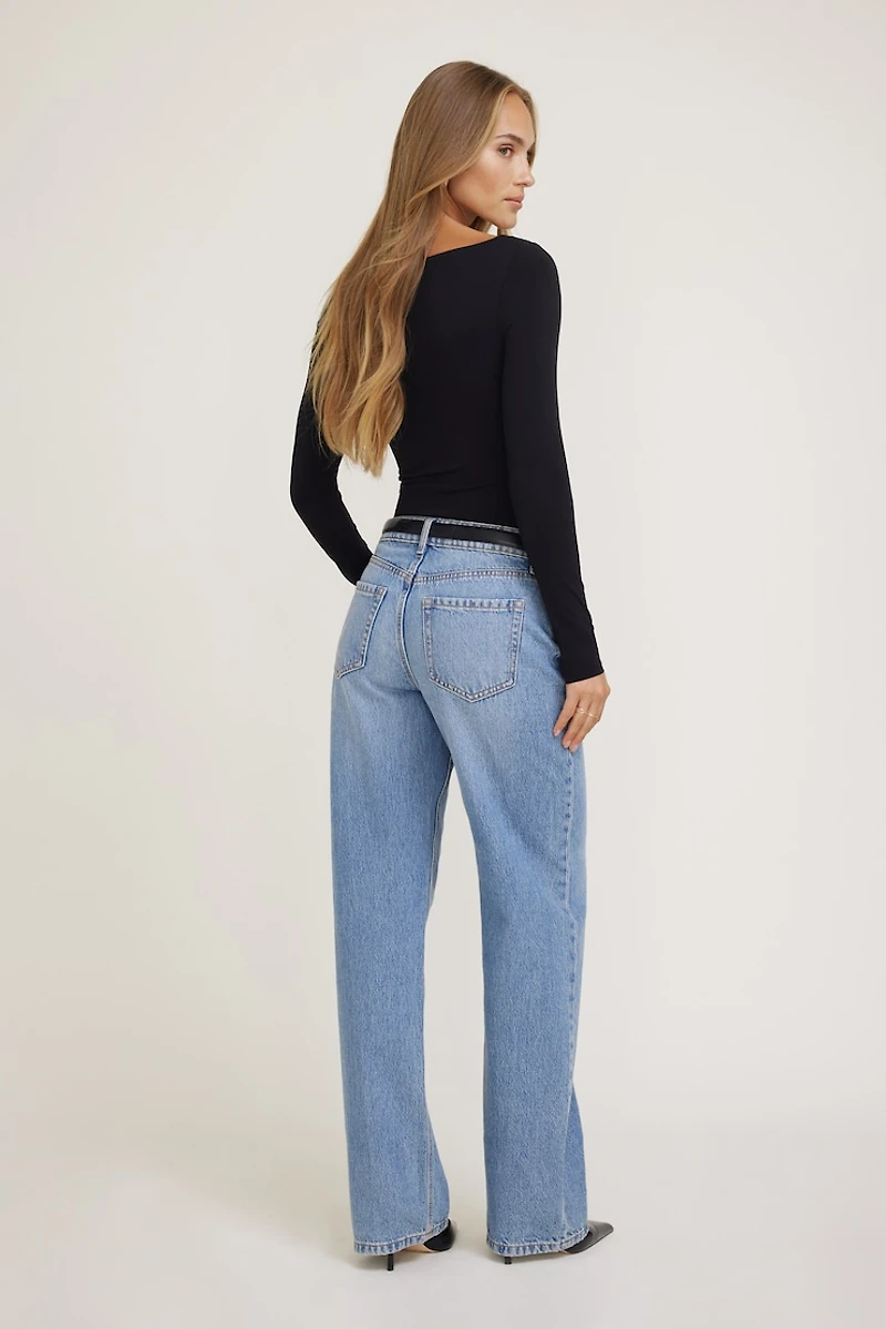 Nola Sculpt Long Sleeve Top