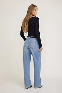 Nola Sculpt Long Sleeve Top