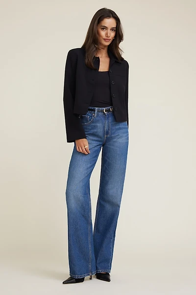 Veston court fluide Charlotte