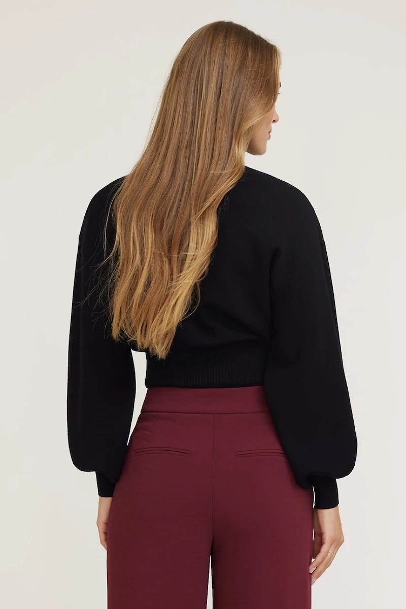 Balloon Sleeve Sweater