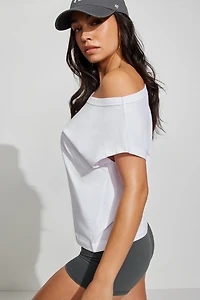 Wide Asymmetric T-Shirt