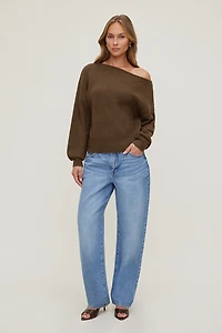 Mika Mid Rise Relaxed Straight Leg Jeans