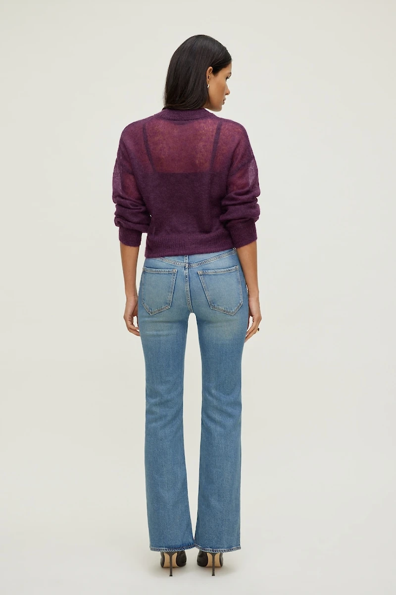 Premium Mohair Balloon Sleeve Sweater