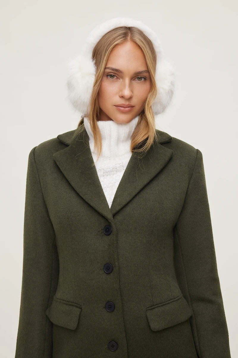 Allover Faux Fur Earmuffs