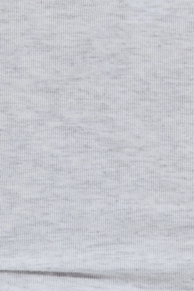 Cami en coton Sleek à col échancré