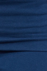 Soft Cotton Fold Over Flare Pants