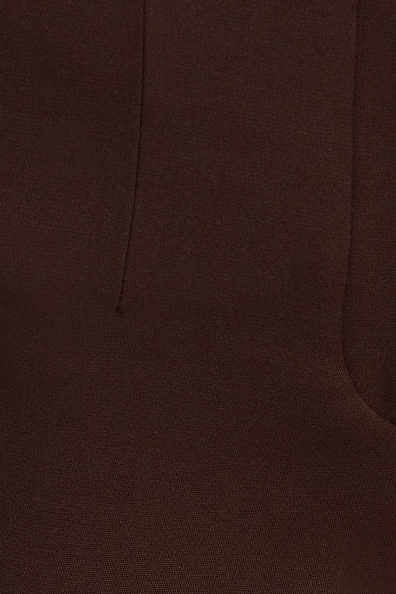 Pantalon ajusté à jambe semi-évasée Stevie