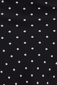 Polka Dot Midi Skirt