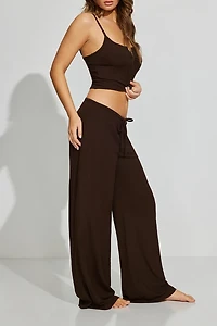 Mini Ribbed Sleep Pants