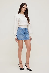 Gia Mini Denim Skort