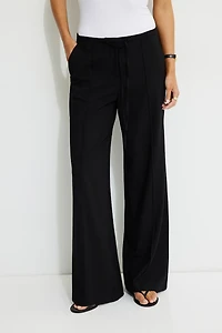 Drawstring Wide Leg Pants