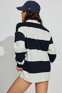 Relaxed Longsleeve Rugby Shirt