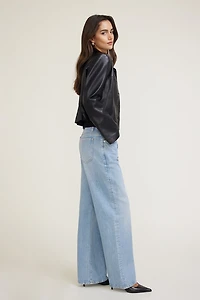 Sydney Mid Rise Baggy Fit Jeans