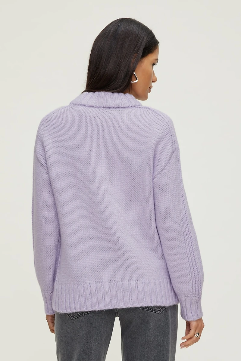 Mabel Chunky Crewneck Sweater