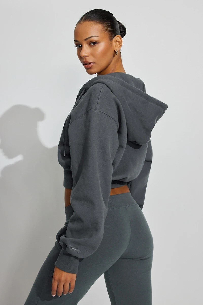 SoftTerry Bubble Zip Hoodie