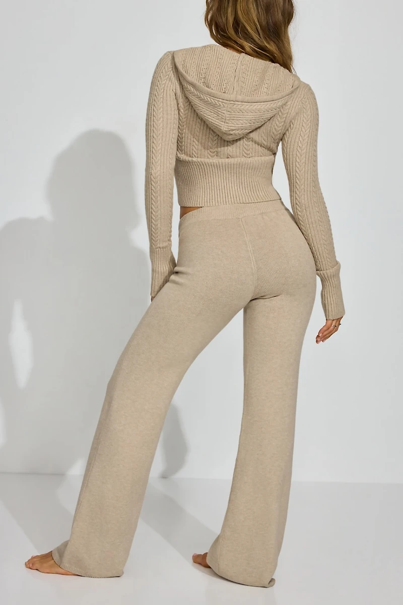 Straight Leg Sweater Pants