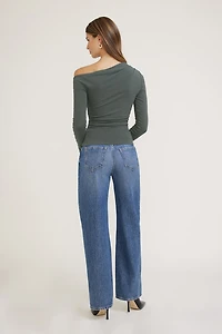 Cleo Long Sleeve Off Shoulder Top