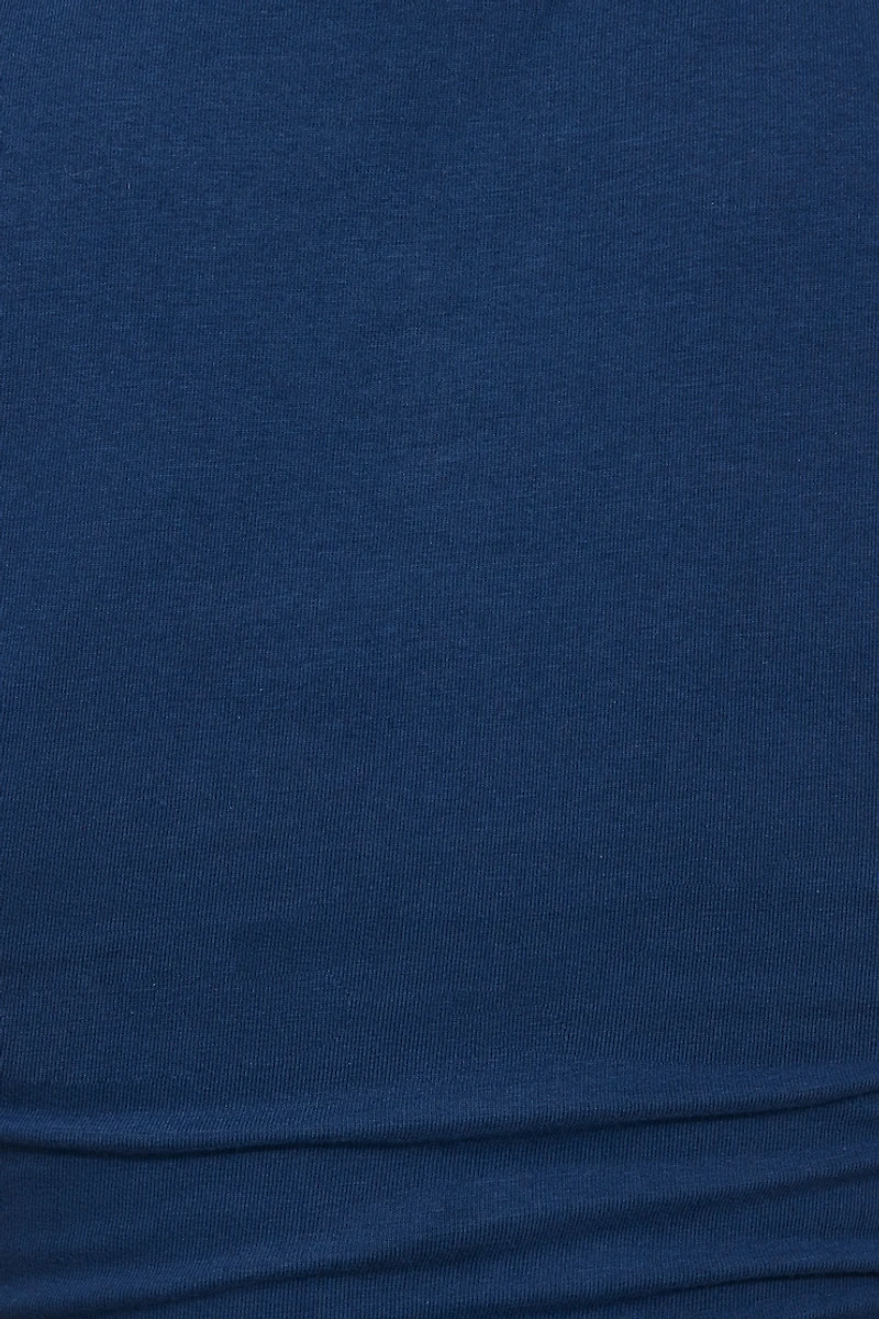 T-shirt écourté à col rond SuperSoft