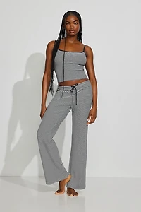 Waffle Scoop Neck Cami Top