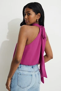 Bubble Halter Blouse