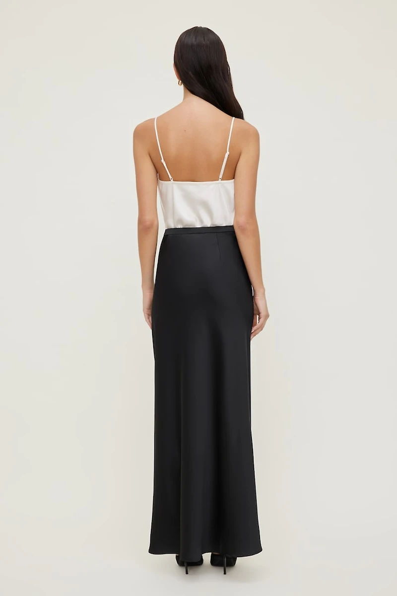 Satin Maxi Skirt
