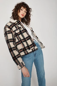 Blouson de camionneur « ex-boyfriend » en sherpa LEVI’S
