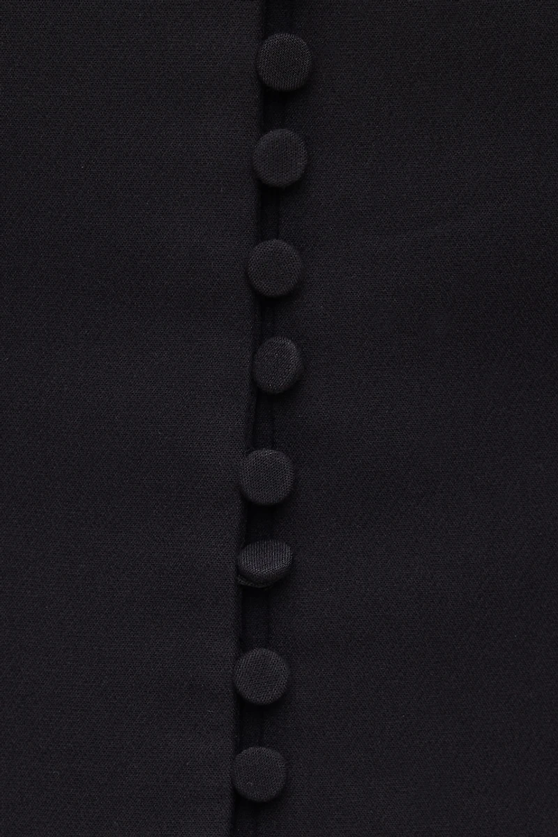 Plunge Small Button Blazer