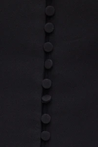 Plunge Small Button Blazer