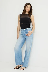 Layered Sculpt Mesh Bodysuit