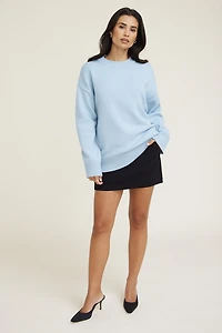 Oversized Crewneck Sweater
