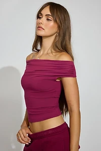 Fluid Off Shoulder Top