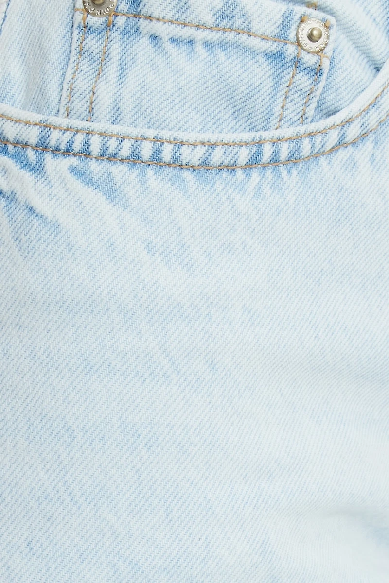 Cara High Rise Straight Leg Jeans