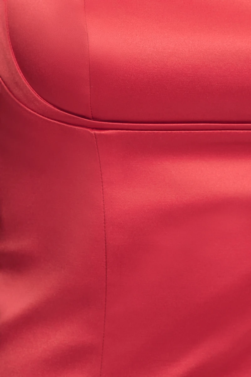 Ivy Sateen Mini Dress