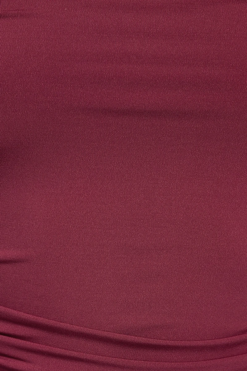 Haut à manches longues et dos style châle