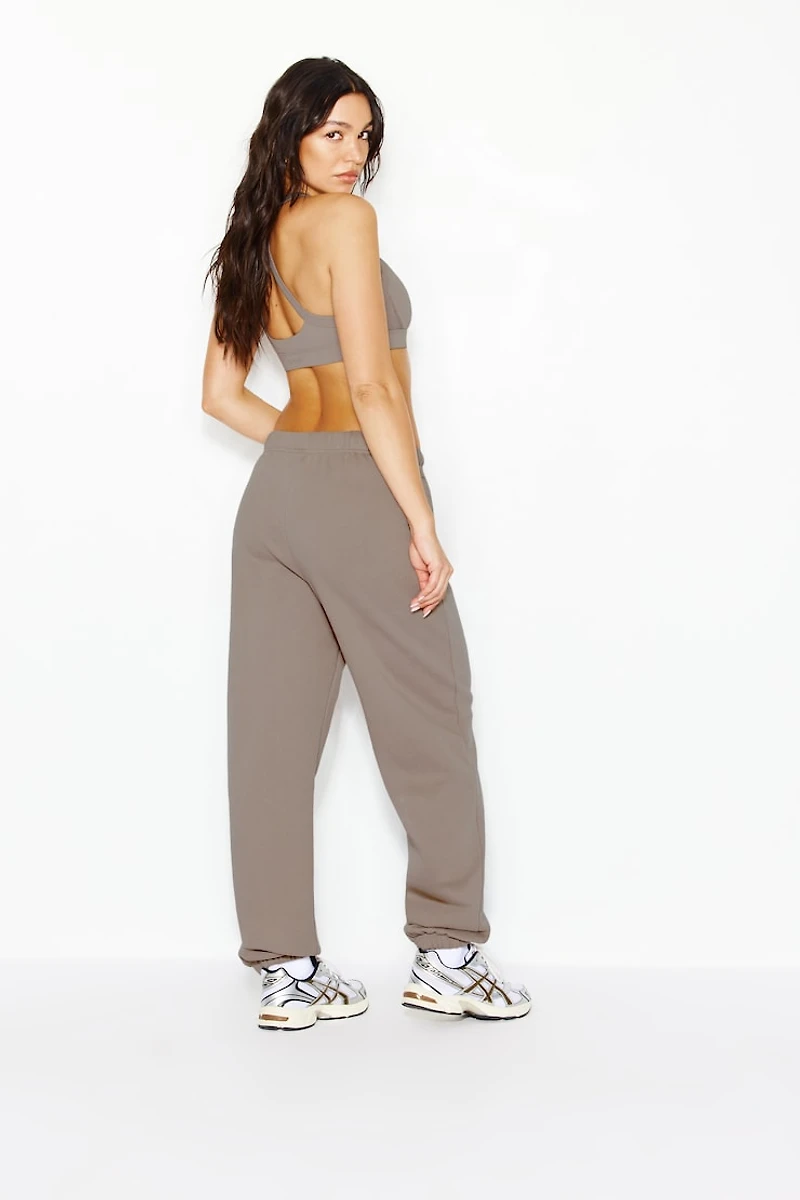 Pantalon de jogging « boyfriend » en tissu UltraFleece