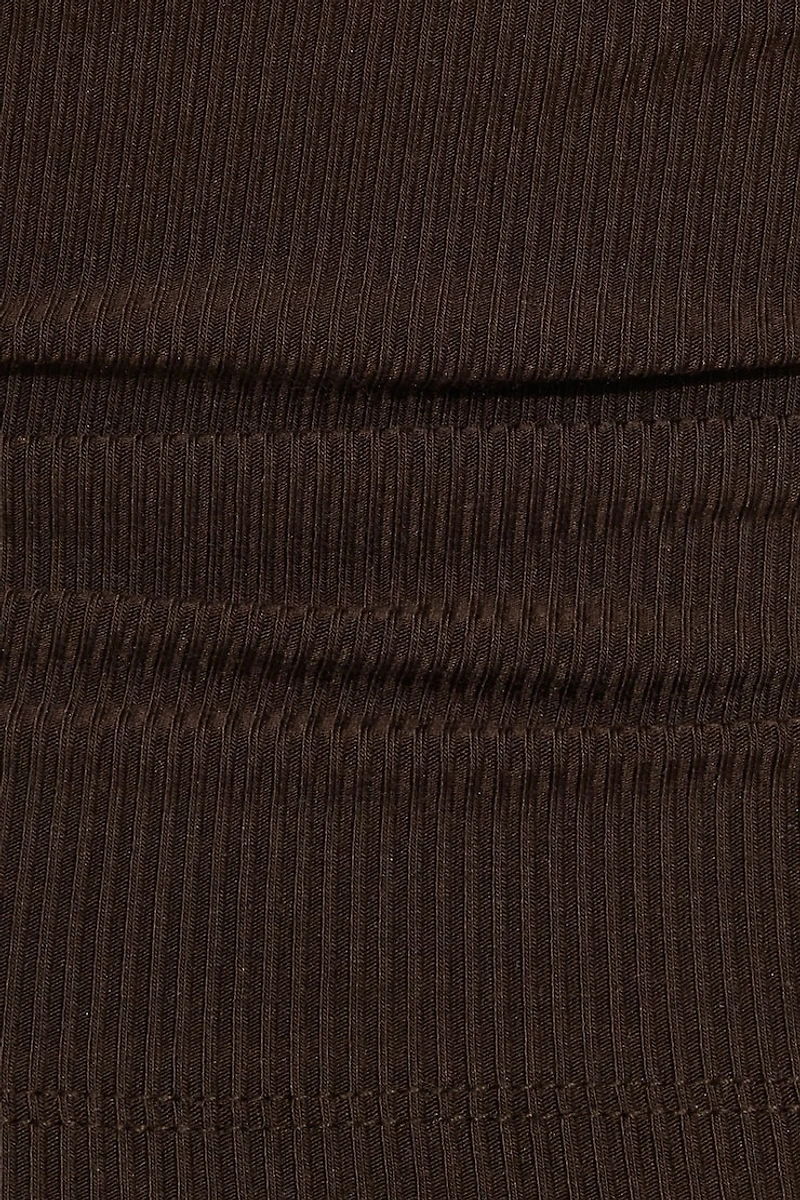 Mini Ribbed Halter Cami Top