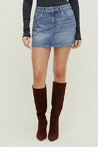 Gia Mini Denim Skort