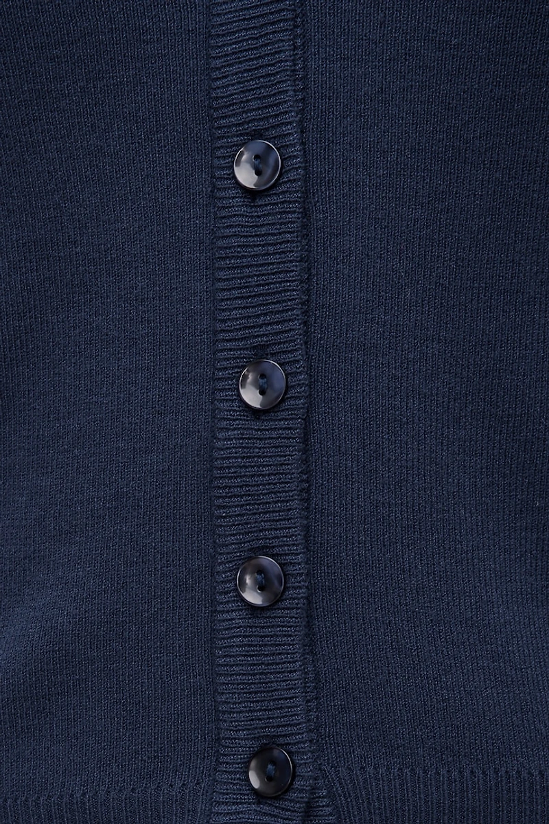 Cardigan à col rond Rebecca