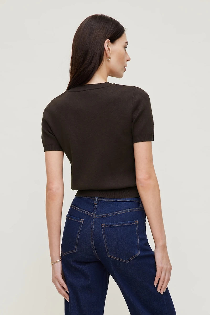 Chandail à manches courtes Clara