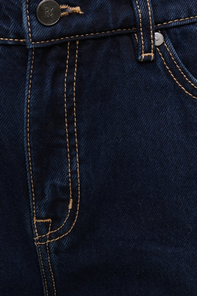 Mika Mid Rise Relaxed Straight Leg Jeans