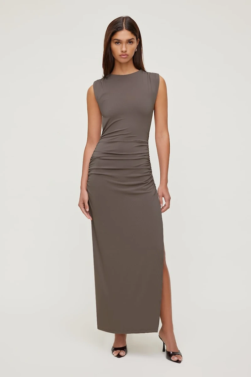 Sculpt Open Side Maxi Dress