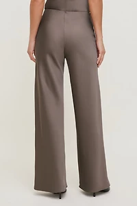 Izzy Wide Leg Satin Pants