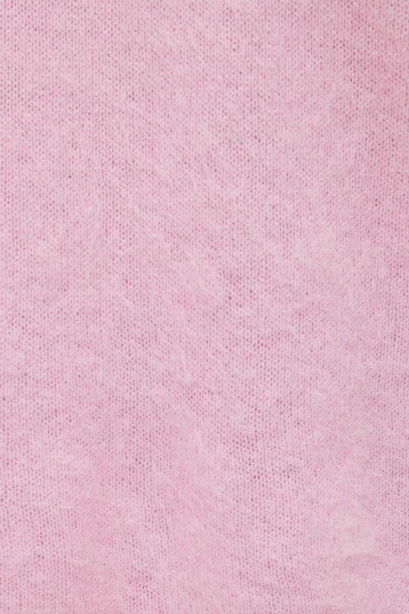 Chandail à manches larges en mohair de qualité supérieure